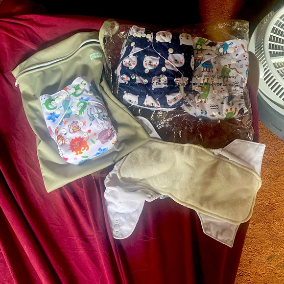 Wegreeco cloth diapers 6pk - Picture 1 of 7